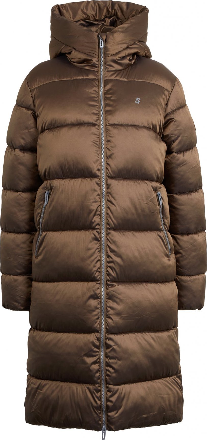 Dámský zimní kabát SAM 73 Hedvika hnědý Velikost: 2XL