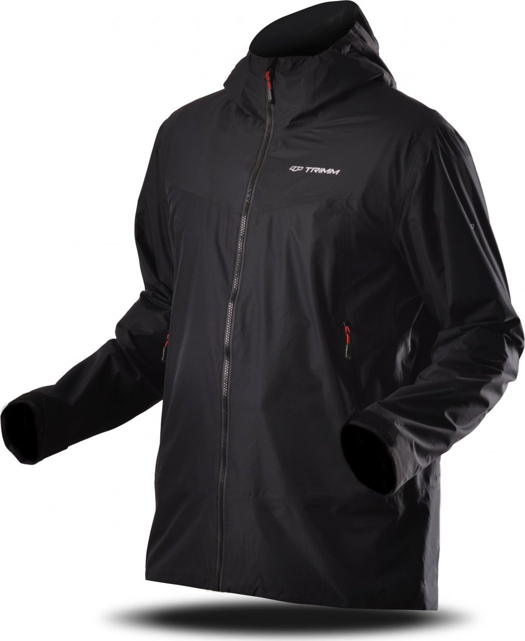 Pánská outdoorová bunda TRIMM Foxter černá Velikost: L, Barva: black
