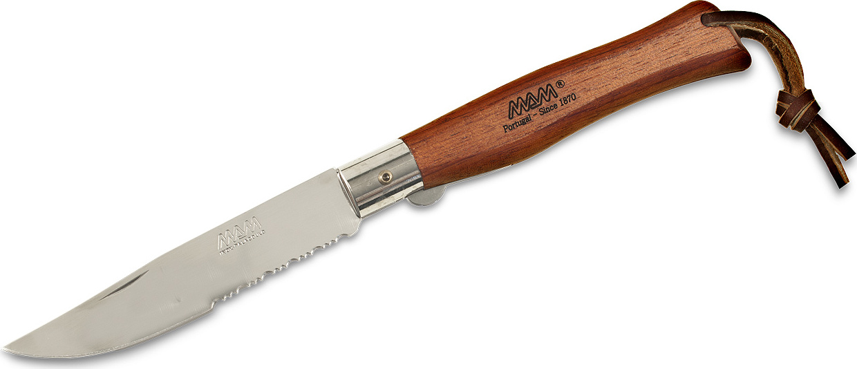 Zavírací nůž s pojistkou MAM Hunter 2066 Plus - bubinga, 10,5 cm