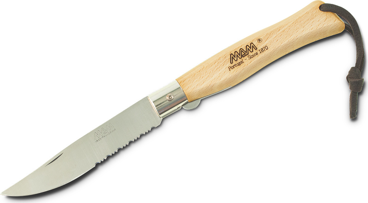 Zavírací nůž s pojistkou MAM Douro 2066 Plus - buk, 10,5 cm