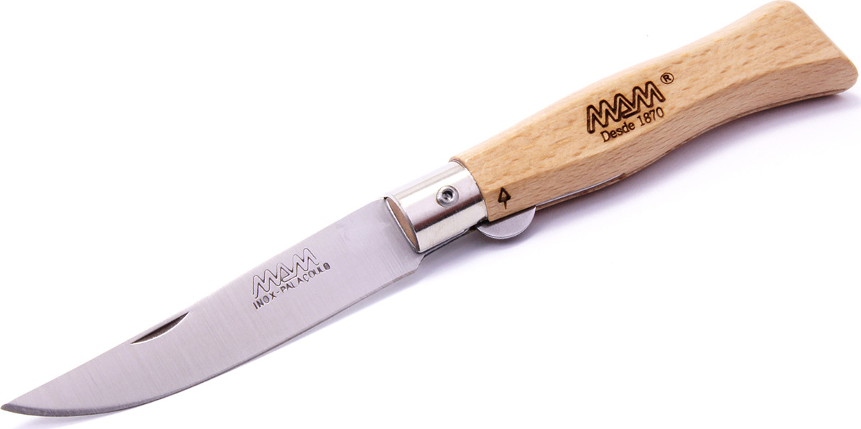 Zavírací nůž s pojistkou MAM Douro 2082 - buk, 8,3 cm