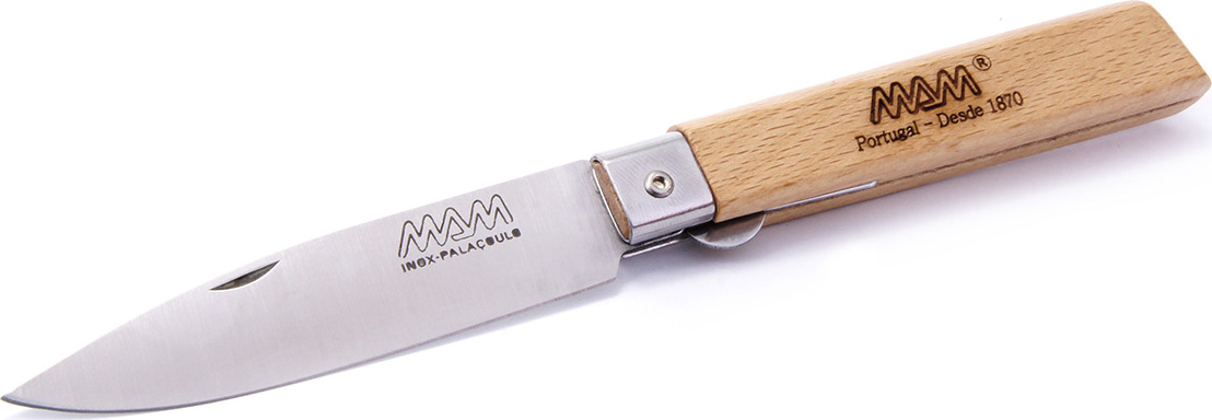 Zavírací nůž s pojistkou MAM Operario 2036 - buk, 8,8 cm