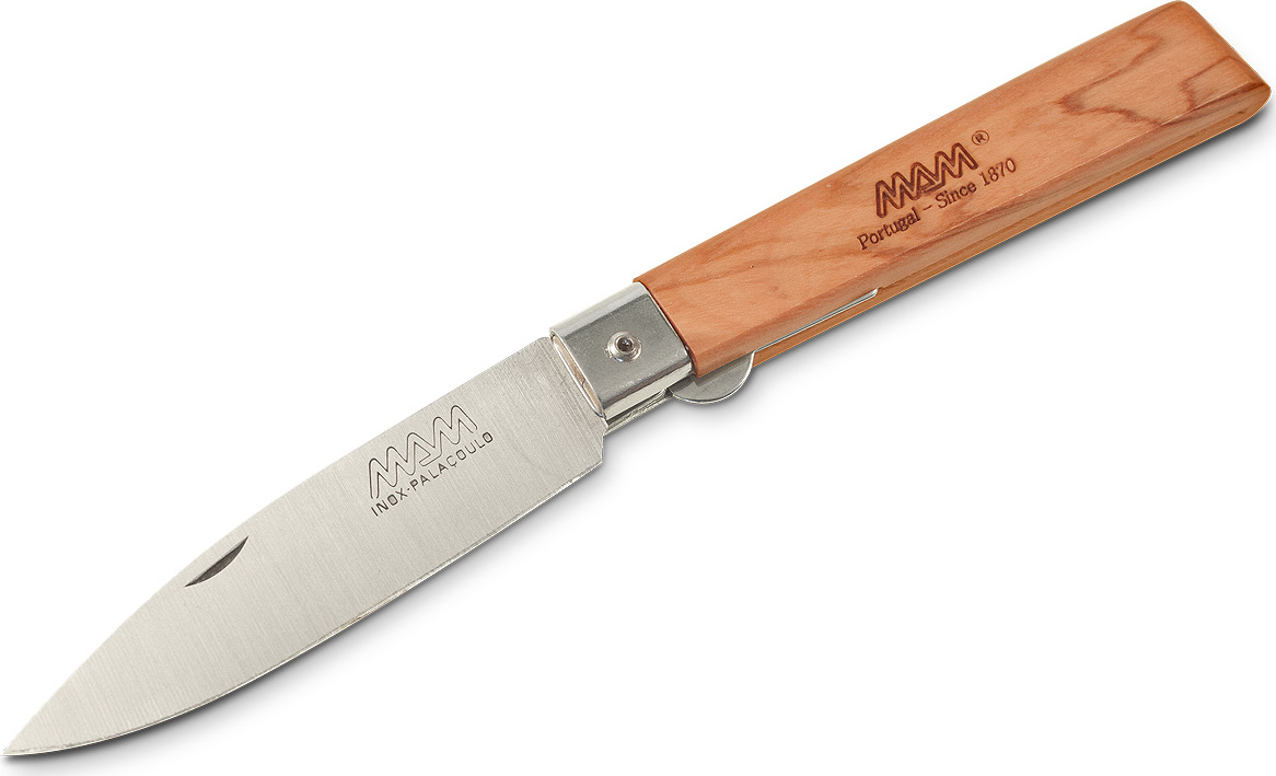 Zavírací nůž s pojistkou MAM Operario 2036 - oliva, 8,8 cm