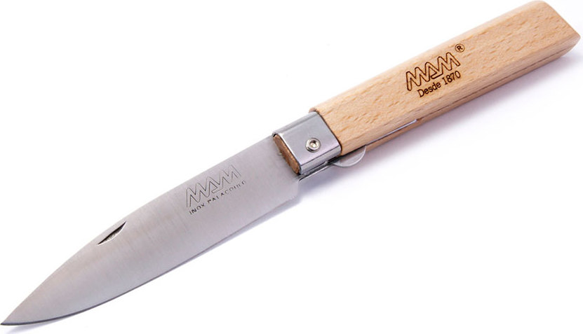 Zavírací nůž s pojistkou MAM Operario 2036 - buk, 8,8 cm - BOX