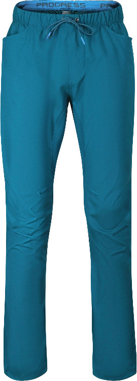Pánské outdoorové kalhoty PROGRESS Snugly Man petrolejové Velikost: L