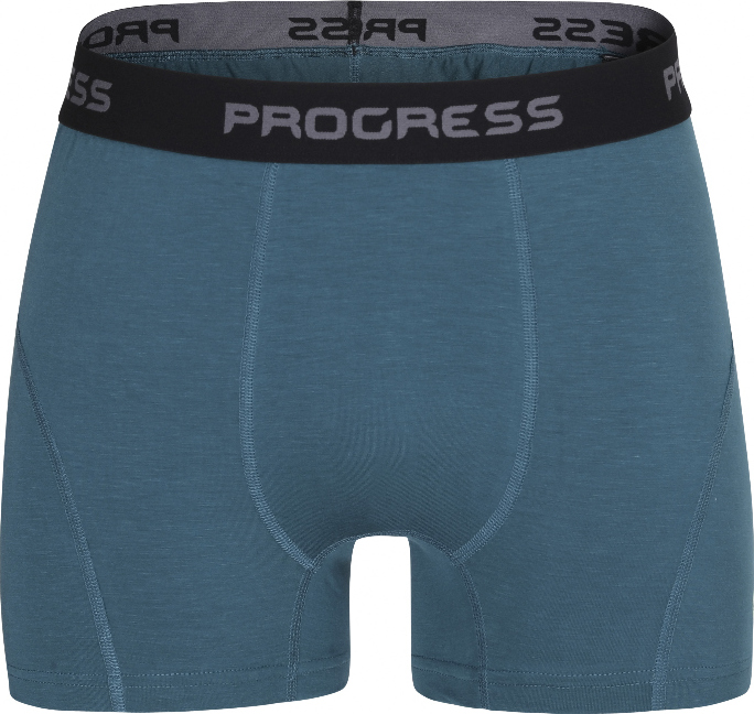 Pánské bambusové boxerky PROGRESS E Skn modré Velikost: M