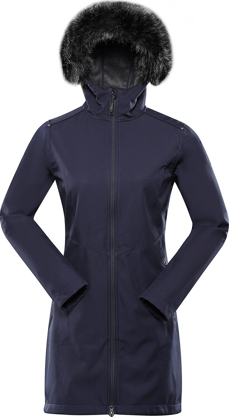 Dámský softshellový kabát ALPINE PRO Ibora modrý Velikost: XL