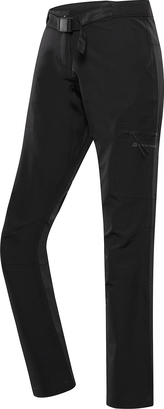 Dámské softshellové kalhoty ALPINE PRO Corba černé Velikost: 40-LN