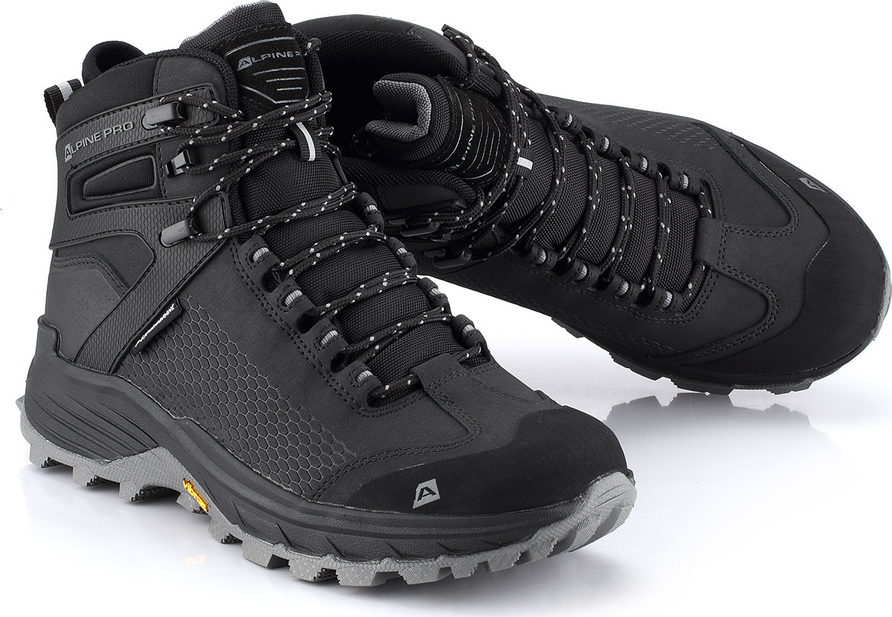 Unisex outdoorová obuv ALPINE PRO Kneiffe černé Velikost: 39