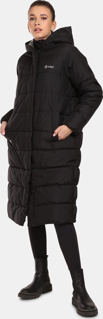 Dámský zimní kabát KILPI Maira černý Velikost: 44