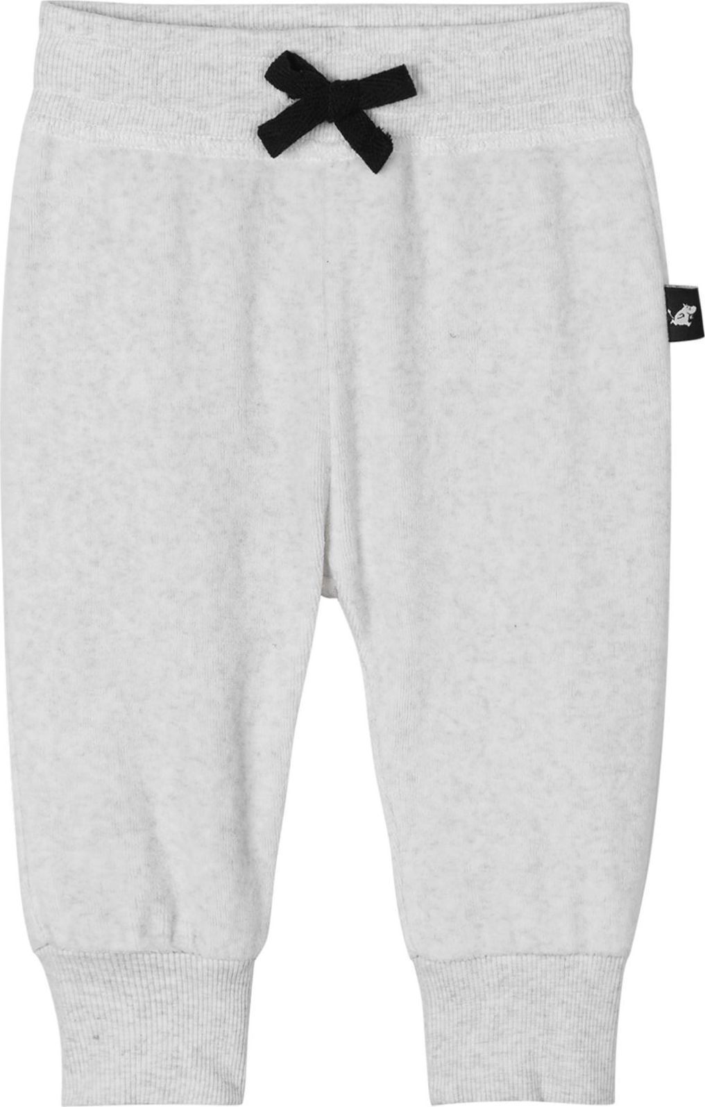Kalhoty pro miminko REIMA Moomin Silhuett - White grey melange Varianta: 50-56