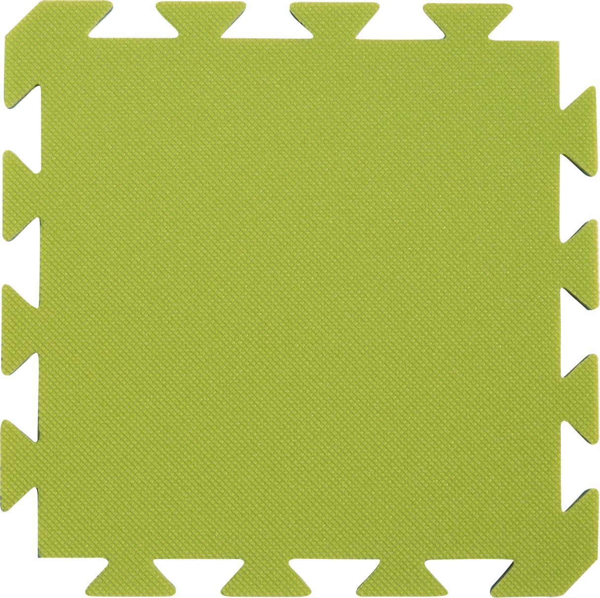 Pěnový koberec YATE světle/tmavě zelená 29x29x1,2 cm
