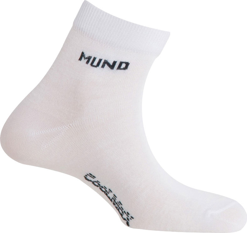 Ponožky MUND Cycling/Running bílé 46-49 XL