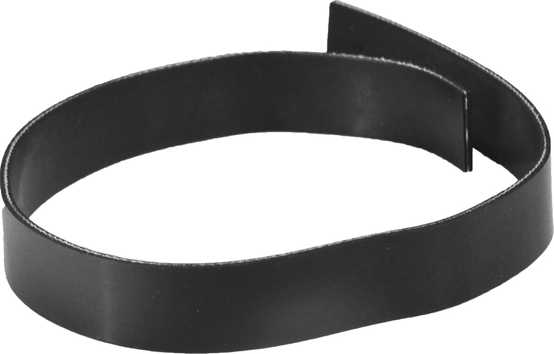 TREKMATES Náhradní pásky k návlekům - šíře 20 mm černé