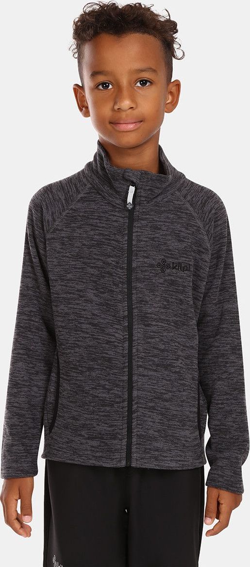 Dětská fleecová mikina KILPI Alacant šedá Velikost: 122