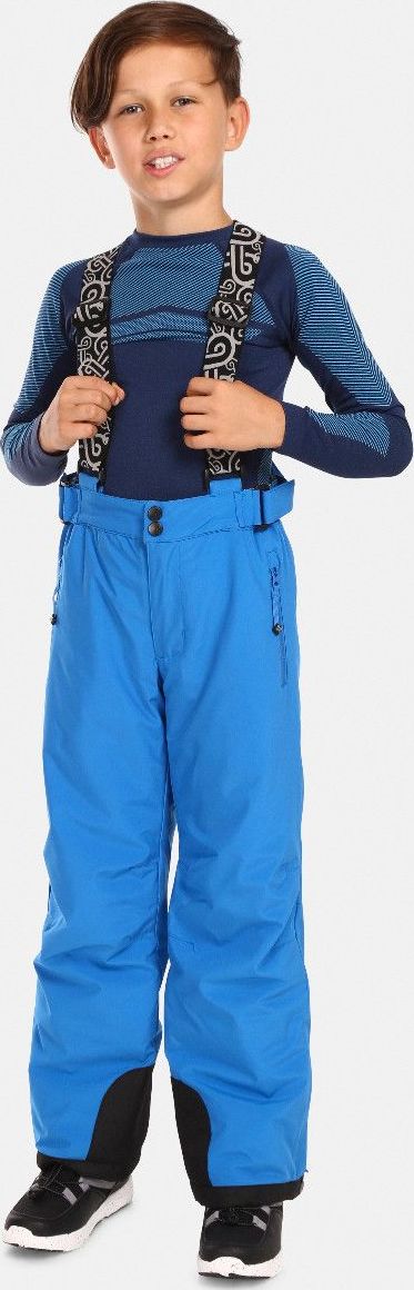 Dětské lyžařské kalhoty KILPI Gabone modré Velikost: 152