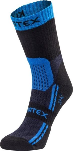 Unisex trekové ponožky KLIMATEX Fink1 černé Velikost: 39-42