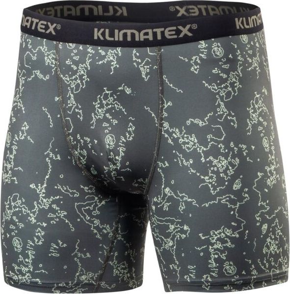 Pánské funkční boxerky KLIMATEX Finir zelené Velikost: XL
