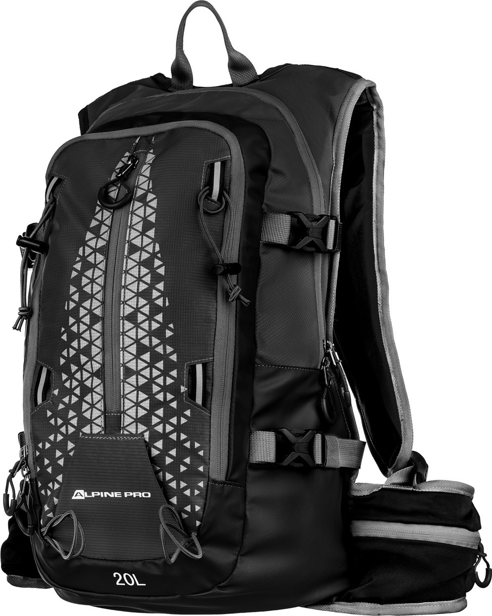 Outdoorový batoh ALPINE PRO Zule 20L černý Velikost: 20L