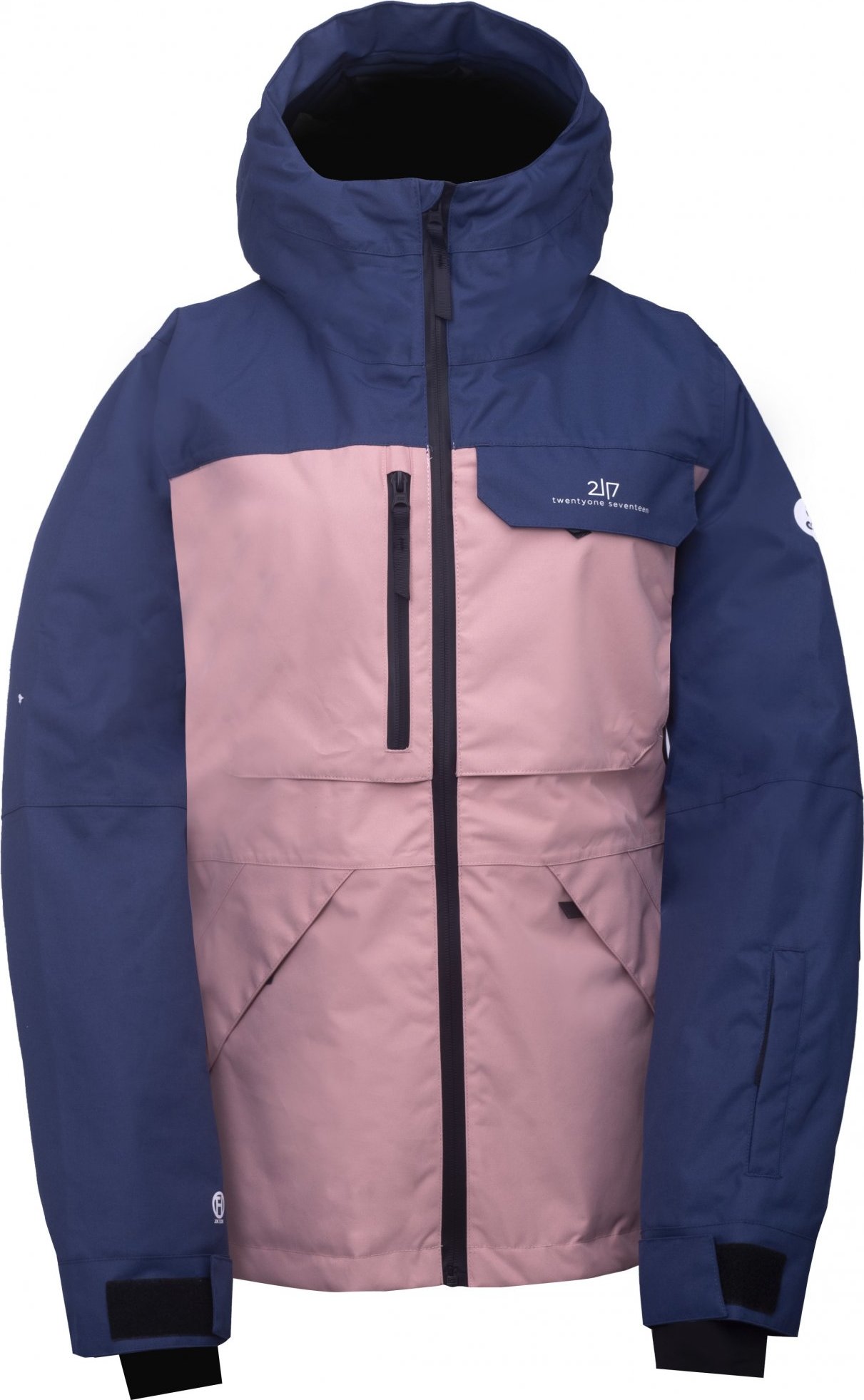 Dámská lyžařská bunda 2117 Backa Eco růžová Velikost: XS