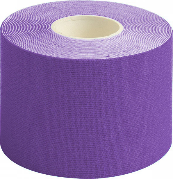 Kinesiology tape YATE 5 cm x 5 m fialová