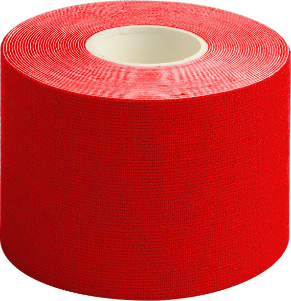 Kinesiology tape YATE 5 cm x 5 m červená