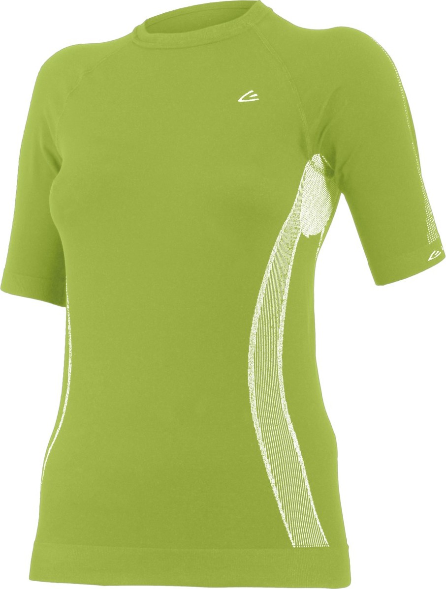 Dámské  bezešvé triko LASTING Marica zelené Velikost: L/XL