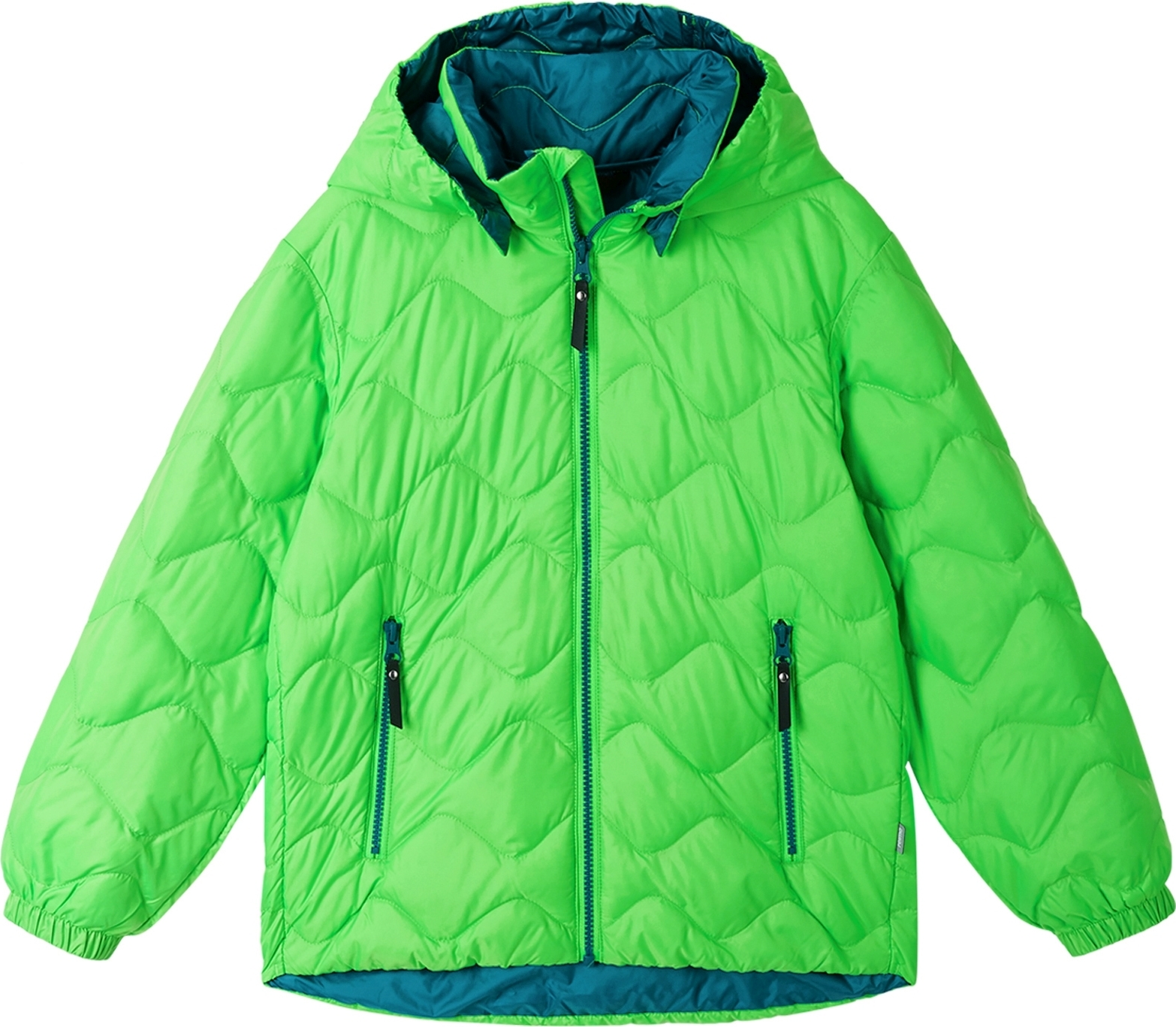 Dětská péřová bunda REIMA Fossila - Neon Green Varianta: 164