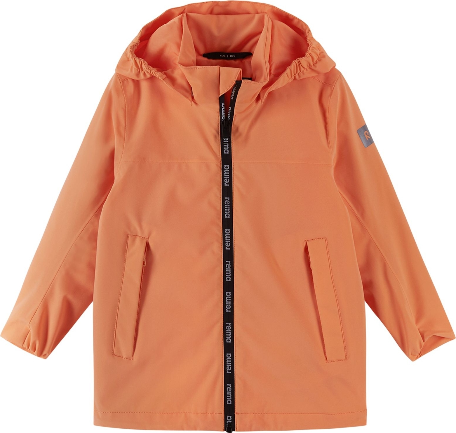 Dětská nepromokavá bunda REIMA Finholma - Orange Peach Varianta: 104