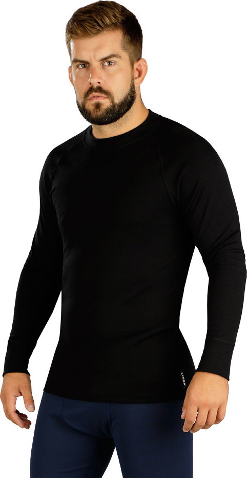 Pánské funkční triko LITEX černé Velikost: M, Barva: černá
