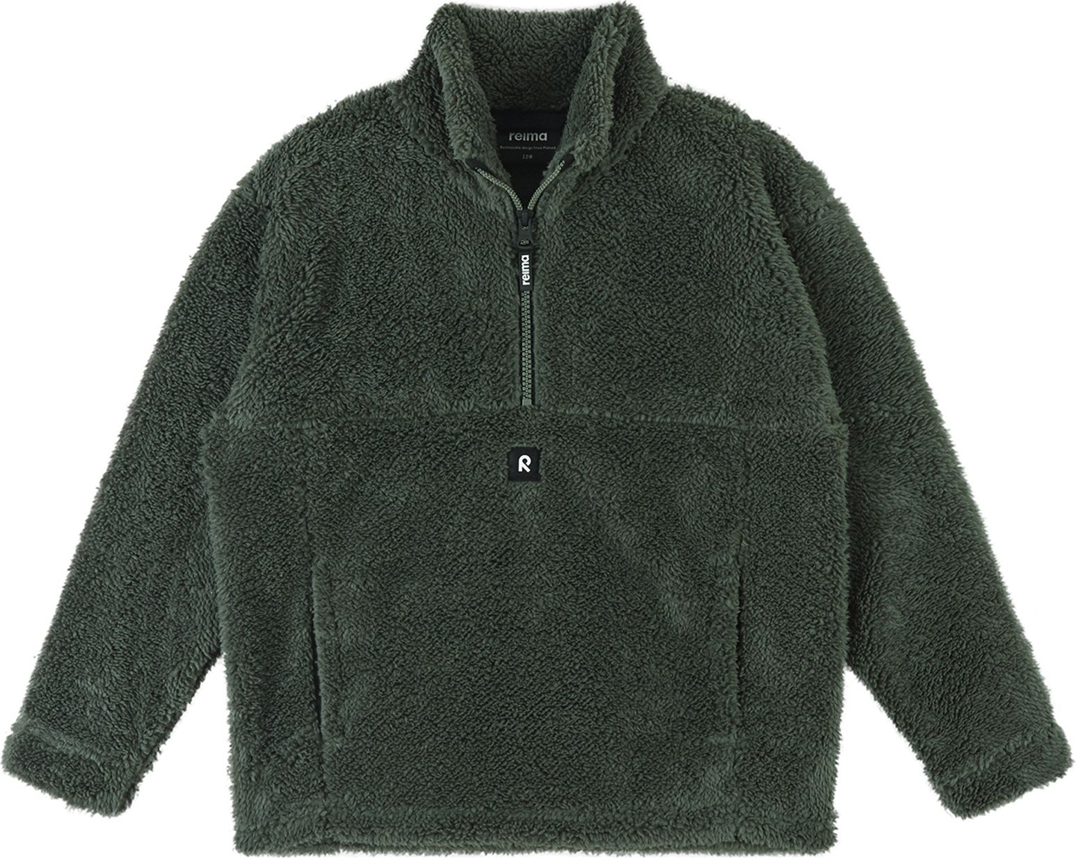 Dětský fleecový svetr REIMA Turkikas - Thyme green Varianta: 116
