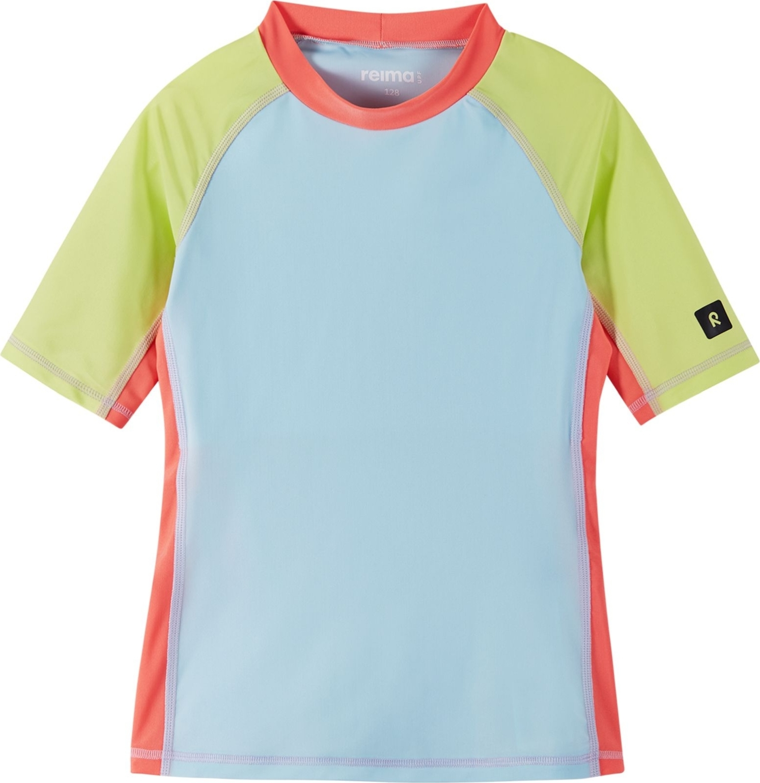 Dětské koupací tričko REIMA Joonia - Light turquoise Varianta: 158