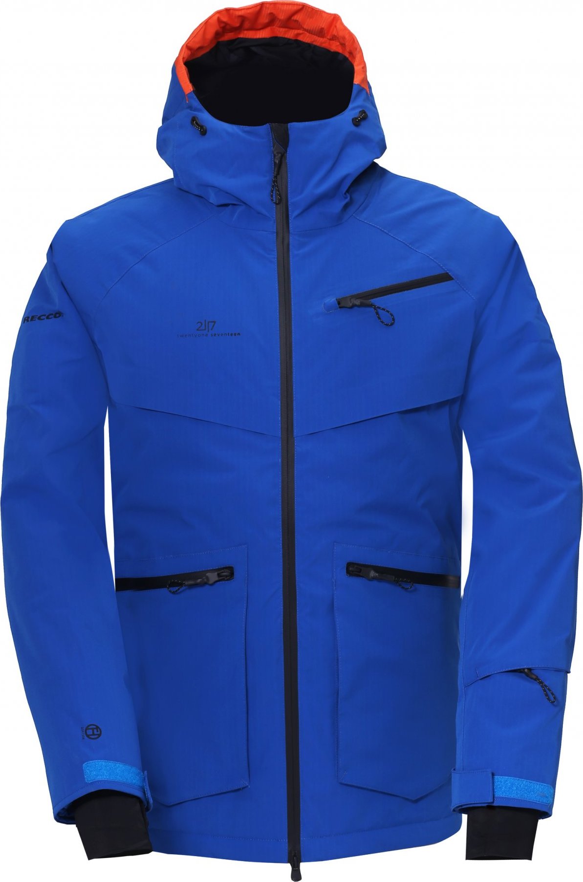 Pánská lyžařská bunda 2117 Nyhem Eco modrá Velikost: S