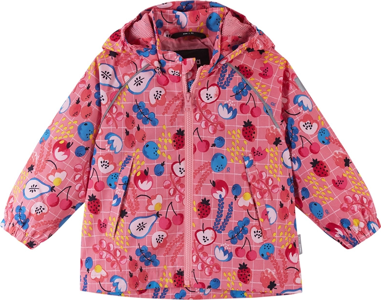 Dětská jarní nepromokavá bunda REIMA Hete - Sunset Pink Varianta: 98