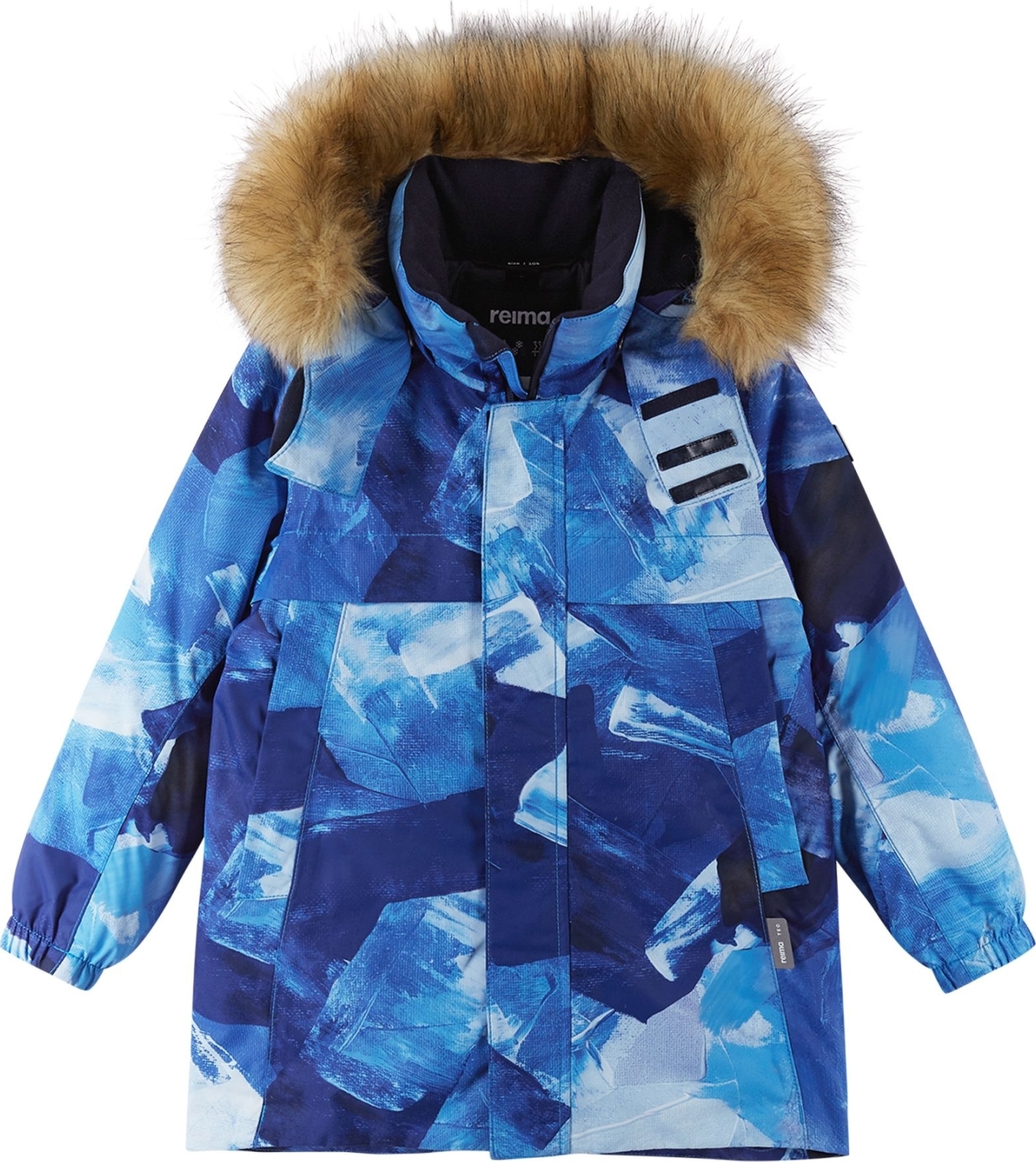 Dětská membránová zimní bunda REIMA Musko - Cool blue Varianta: 104