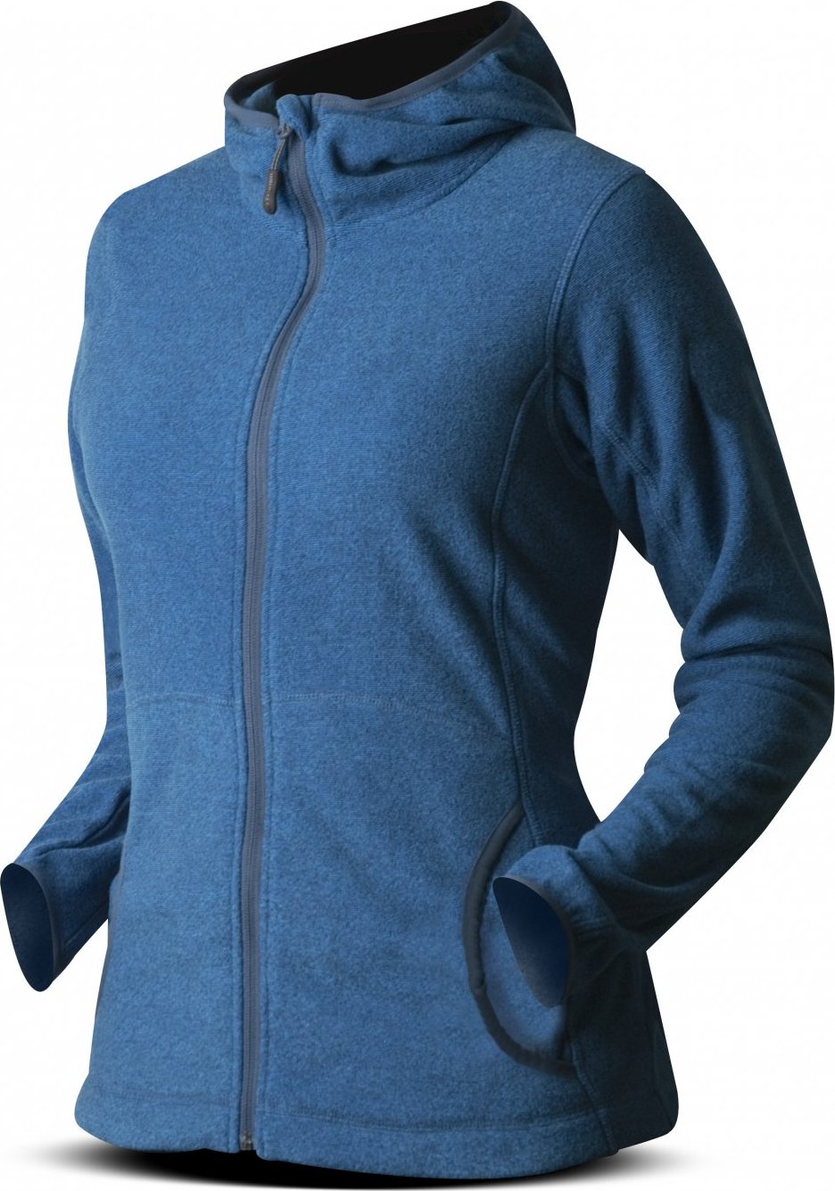 Dámská fleecová mikina TRIMM Neona navy melange Barva: navy melange, Velikost: XL