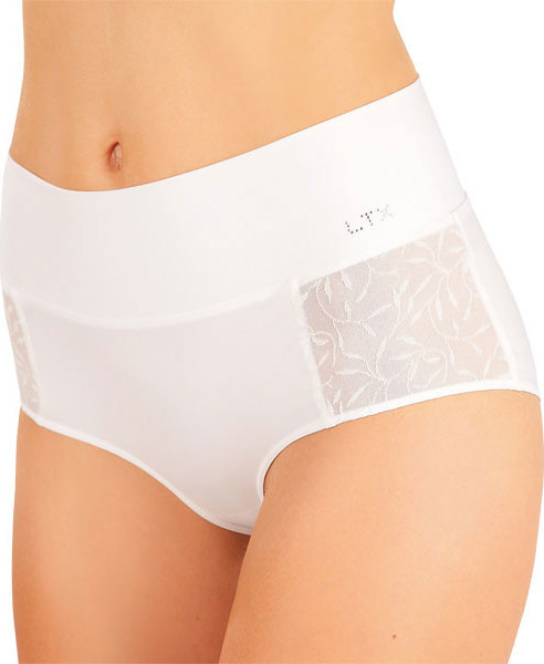 Dámské vysoké kalhotky LITEX bílé Velikost: L, Barva: Bílá