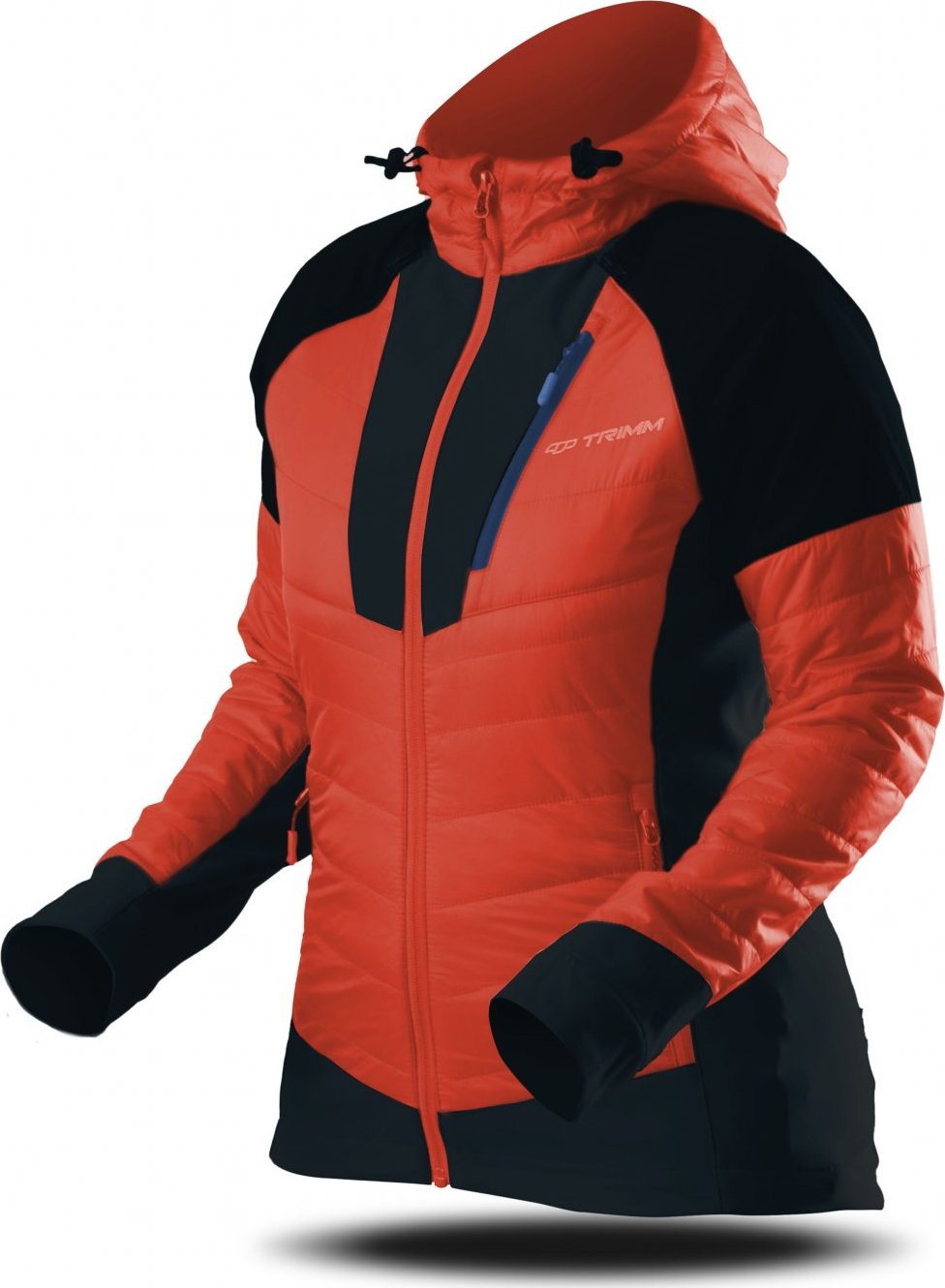 Dámská sportovní bunda TRIMM Contra orange/grafit black Barva: orange/ grafit black, Velikost: M