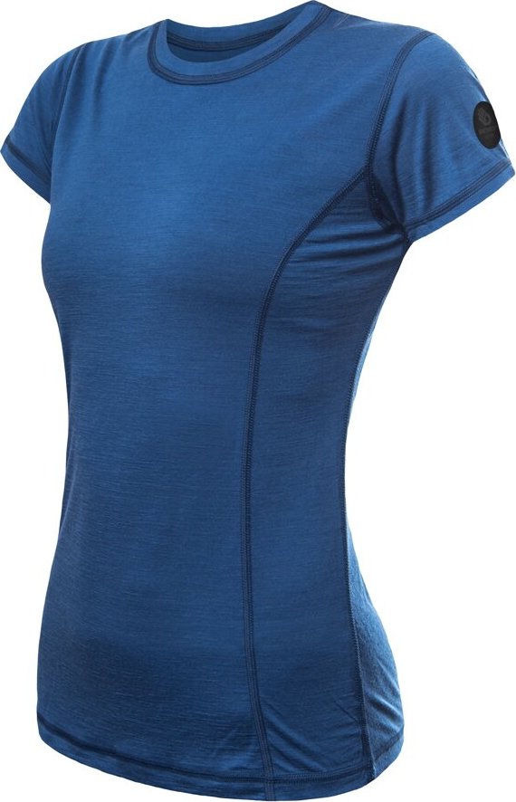 Dámské merino triko SENSOR Air modré Velikost: L, Barva: Modrá
