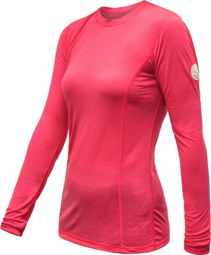 Dámské merino triko SENSOR Air růžové Velikost: XL, Barva: růžová