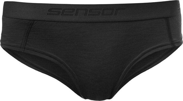 Dámské merino kalhotky SENSOR Air černé Velikost: XL, Barva: černá