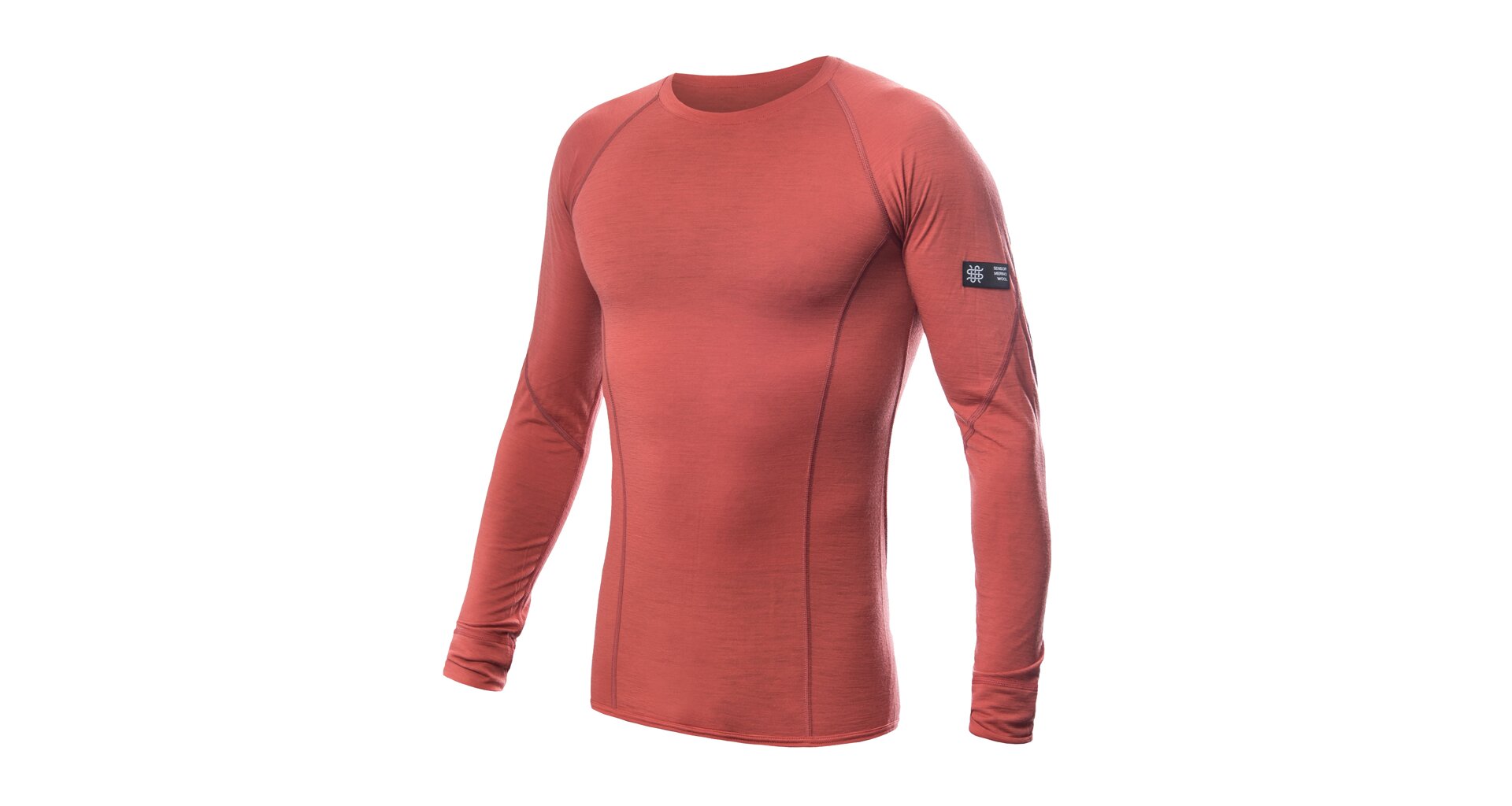 Pánské merino triko SENSOR Active oranžové Velikost: S, Barva: oranžová