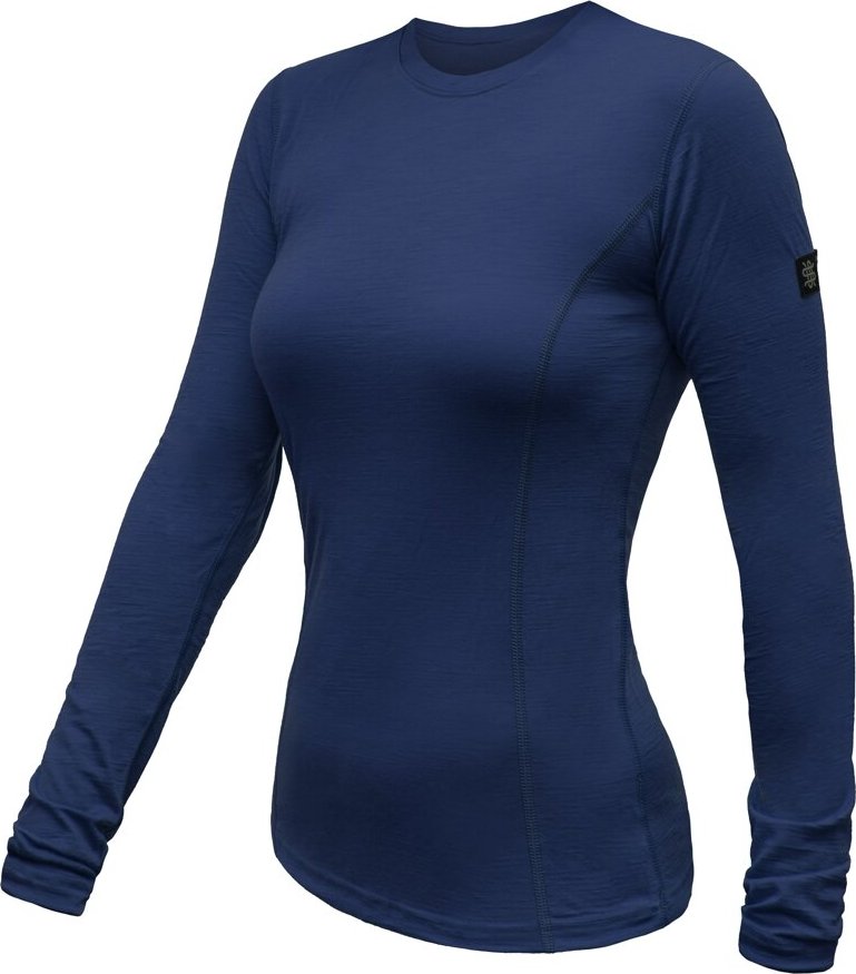 Dámské merino triko SENSOR Active modré Barva: Modrá, Velikost: XL