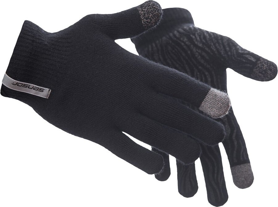 Unisex merino rukavice SENSOR černé Velikost: L/XL, Barva: černá
