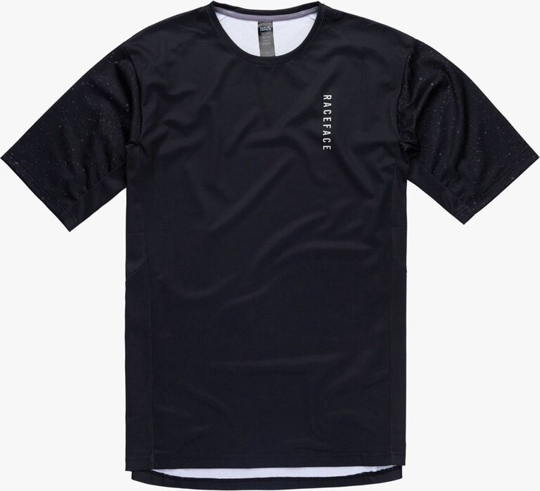 RACE FACE SOFTGOODS Pánský cyklistický dres RACE FACE Indy černý Barva: černá, Velikost: XXL