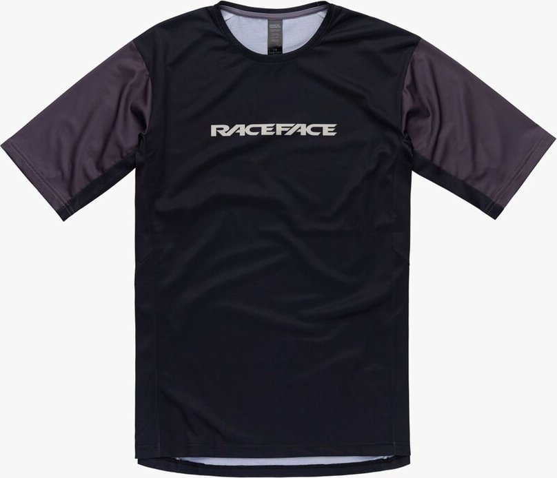 RACE FACE SOFTGOODS Pánský cyklistický dres RACE FACE Indy černý Barva: černá, Velikost: XXL