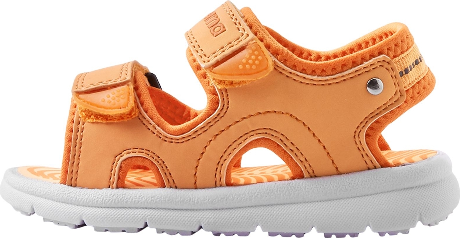 Dětské sandály REIMA Bungee - Orange Peach Varianta: 35