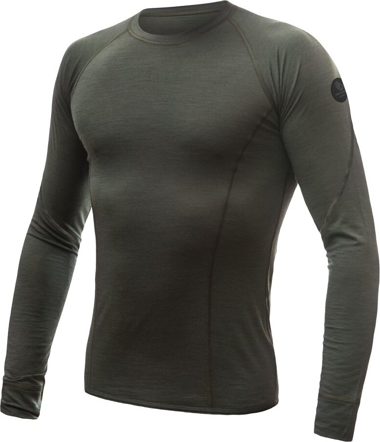 Pánské merino triko SENSOR Air zelené Velikost: XL, Barva: Zelená