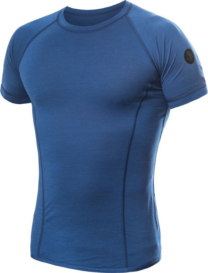 Pánské merino triko SENSOR Air modré Velikost: L, Barva: Modrá