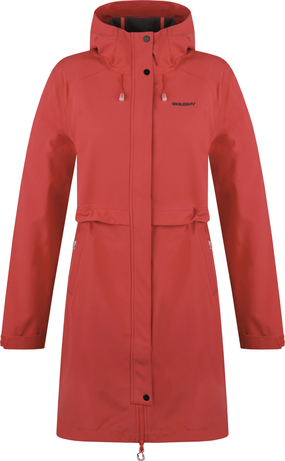 Dámský softshelový kabát HUSKY Sephie červený Velikost: XL